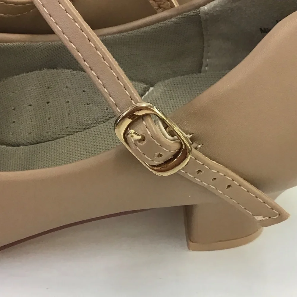 Stelle 1.5 Character Dance Shoes, Girls Shoe Tan Size 4